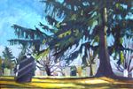 Cemetery Tree, by K.G. Rickman