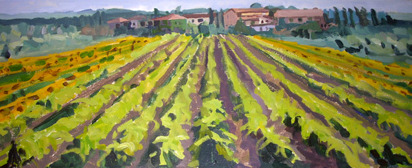 Bulk Head Panoramic, fields detail