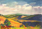 Tuscan Hills, by K.G. Rickman