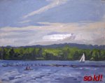 Lake Pemaquid, by K.G. Rickman