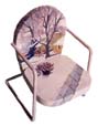 Backyard Lauraville in Snow Chair, by K.G. Rickman