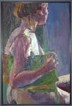 Seated Nude, by K.G. Rickman