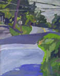 Blue Stripes, by K.G. Rickman
