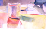 Watercolor Cup, by K.G. Rickman