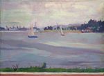 Fort McHenry from Canton, by K.G. Rickman